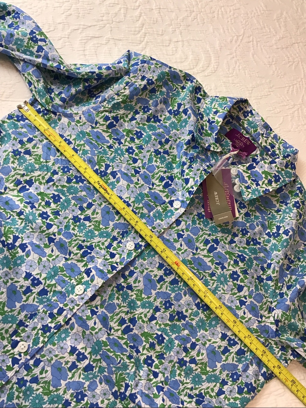 J Crew Liberty Fabric Cotton Shirt - Picture 8 of 12